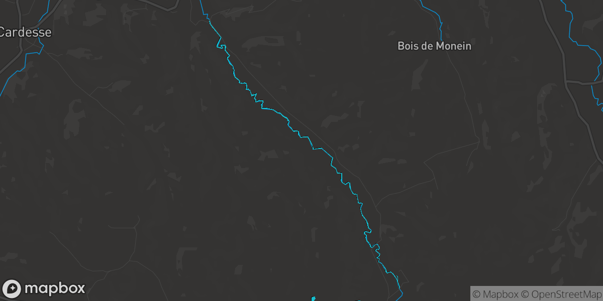 Ruisseau de Naudy (Monein, Pyrénées-Atlantiques, France)